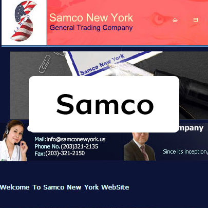 طراحی سایت اختصاصی شرکت سامکو نیویورک